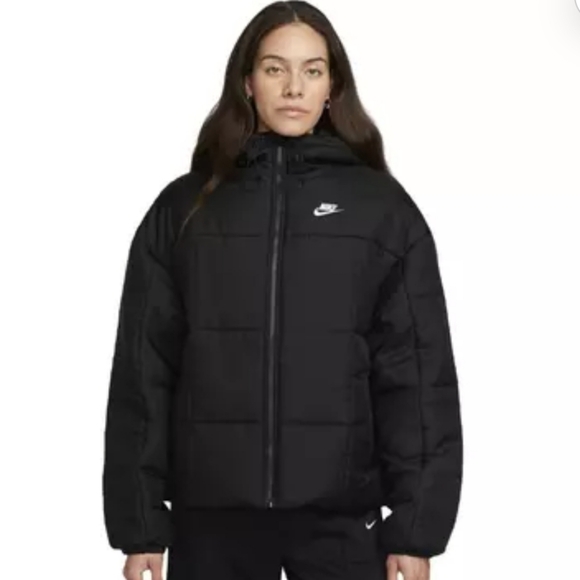 Nike Women's Therma-fit Classic Puffer Jacket - black - Picture 1 of 13